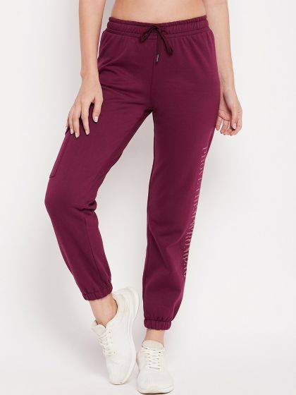 Buy LYRA Women Black Solid Joggers Track Pants for Women 6684220