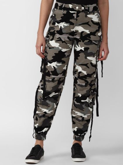 Camo high hot sale waisted joggers