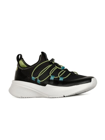 Buy Hush Puppies Men Black Woven Design Slip On Sneakers Casual