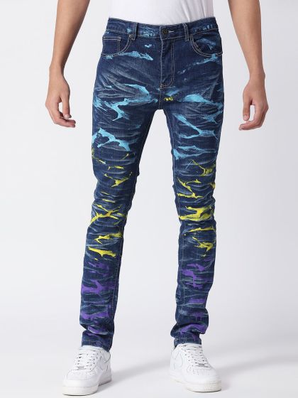 Buy Rookies Blue Lennon Slim Fit Jeans Jeans for Men 1051261