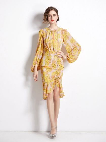 Calf length hotsell jersey dress