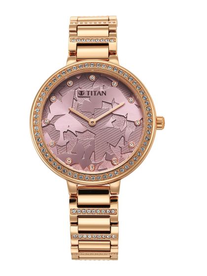 Buy CASIO Sheen Women Gold Toned Rose Gold Analogue Watch SHE
