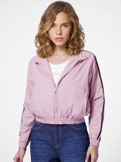 Forever 21 pink bomber jacket outlet