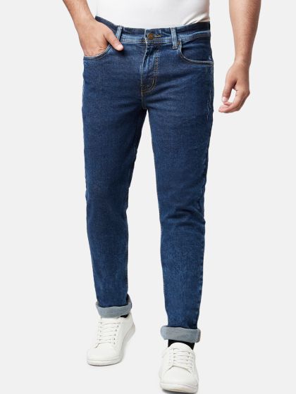 Buy Gesture Jeans Men Navy Slim Fit Jeans Jeans for Men 413968