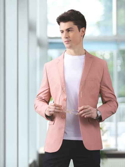 Buy Jack Jones Men Slim Fit Single Breasted Blazer Blazers for