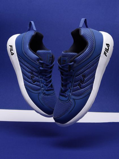 Buy FILA Men Charcoal Grey Nitro Fuel Running Shoes Sports Shoes