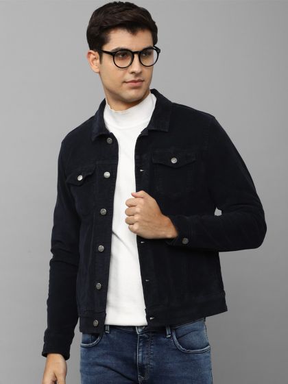 H and m outlet denim jacket men