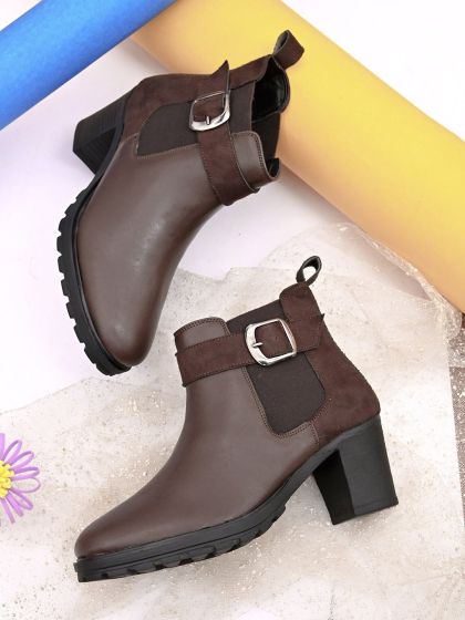 Faith mid heel chelsea boot store