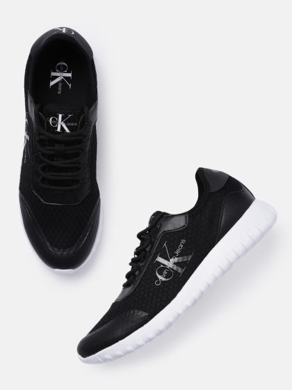 All black online calvin klein shoes