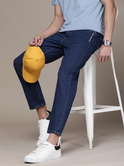 Buy Tommy Hilfiger Men Relaxed Fit Heavy Fade Stretchable Jeans