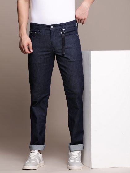 Calvin Klein Jeans Men Skinny Fit Mid-Rise Stretchable Jeans