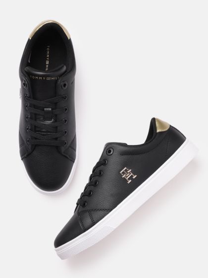 Buy Tommy Hilfiger Women Black Elite 7 Winter Sneakers Casual