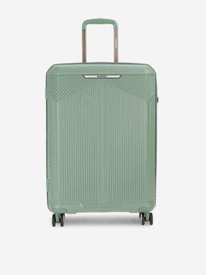 Buy ZEVOG Grey Textured Barcelona Hard Sided Large Trolley