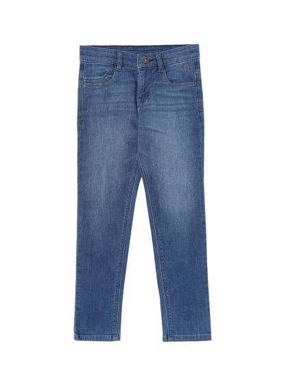 Buy Peter England Girls Skinny Fit Clean Look Light Fade Jeans