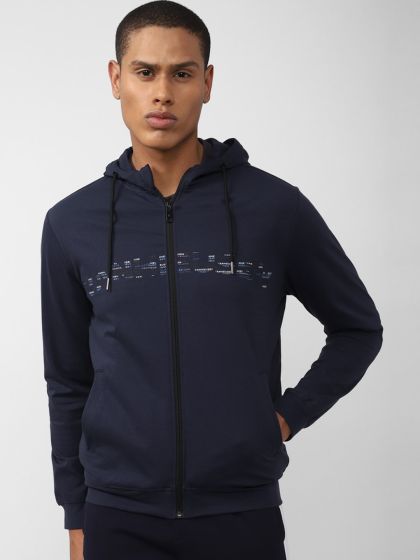 Buy One8 X PUMA Men Black Solid VK Sweat Sporty Track Jacket