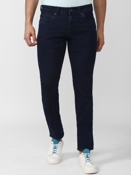 Buy Peter England Casuals Men Clean Look Mid Rise Slim Fit Jeans