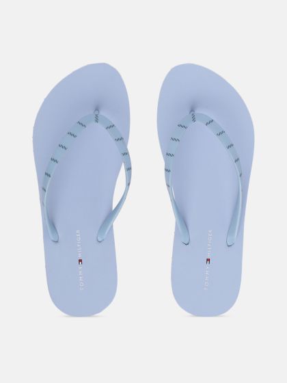 Buy Tommy Hilfiger Women White Sliders Flip Flops for Women