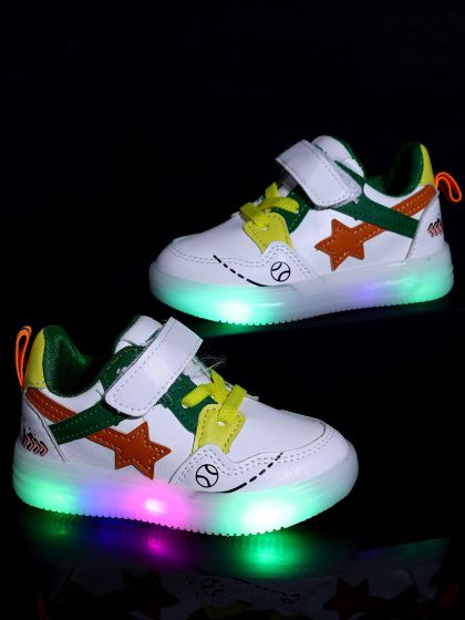 Buy PASSION PETALS Kids LED Lightweight Sneakers Casual Shoes