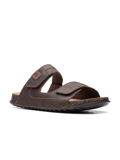 Clarks flip flops mens 2025 green