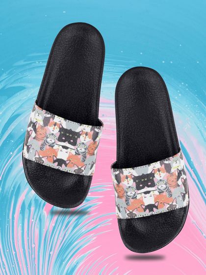 Ladies hotsell versace sliders