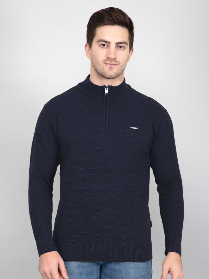 Van heusen online half sweater