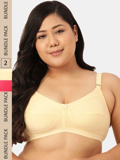 Buy Leading Lady Pack Of 3 Non Padded Non Wired T Shirt Bra - Bra for Women  21364714
