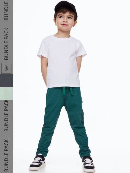 H&M 3-pack Cotton Twill Pants