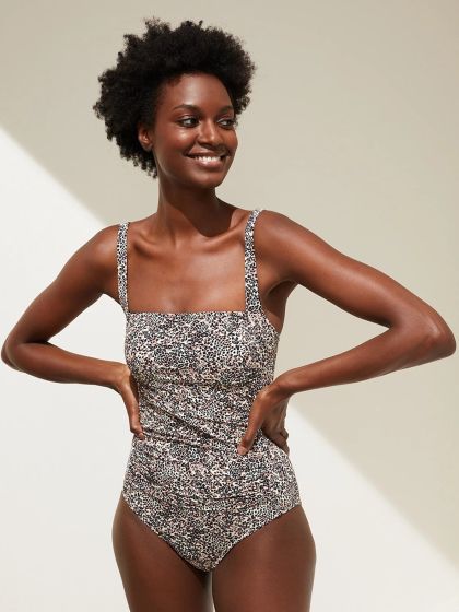 Marks and spencer shop leopard print swimsuit