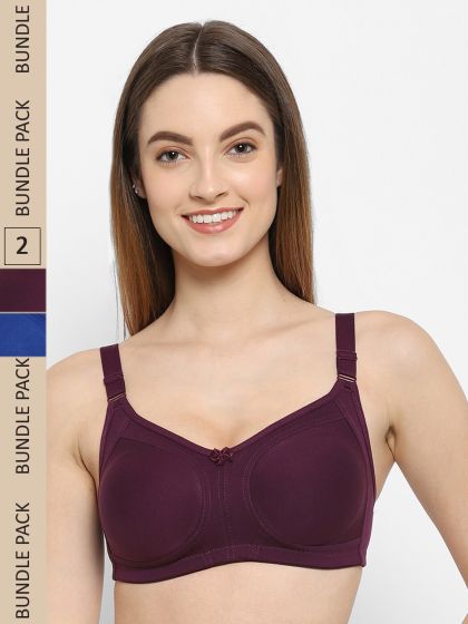 Buy POOJA RAGENEE Seamless Lightly Padded Non Wired Full Coverage