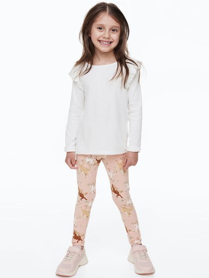 Buy H&M Kids Girls Blue Super Soft Denim Leggings - Leggings for Girls  15808884