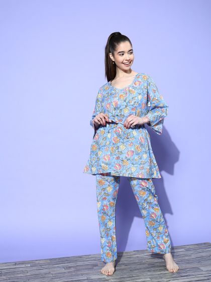 Night suit with shrug hotsell