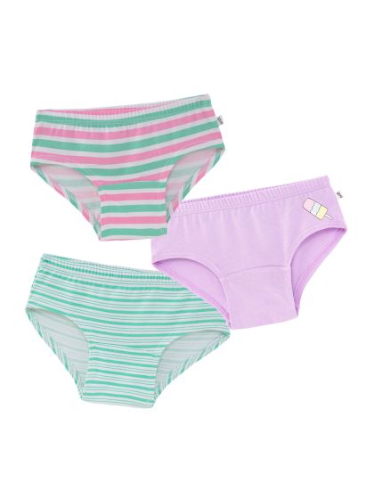 CHARM N CHERISH Cotton Panties for Girls-Pack of 7 Girls Underwear