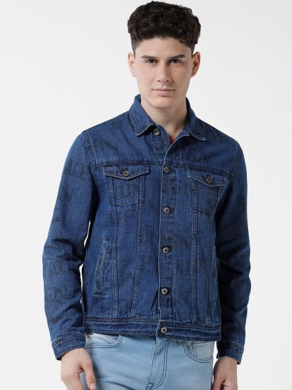 50% OFF on Louis Philippe Jeans Men Black Solid Denim Jacket With Side  Stripes on Myntra
