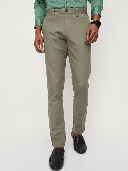 FRANKO ROGER FLEXI WAIST Slim Fit Men Brown Trousers  Buy FRANKO ROGER FLEXI  WAIST Slim Fit Men Brown Trousers Online at Best Prices in India   Flipkartcom