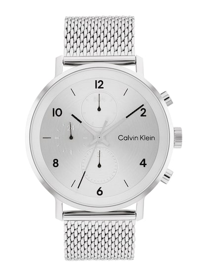 Buy Calvin Klein Men Style Men Watches Myntra Function Stainless for | 25200064 - Watch 21727482 Bracelet Analogue Steel Multi