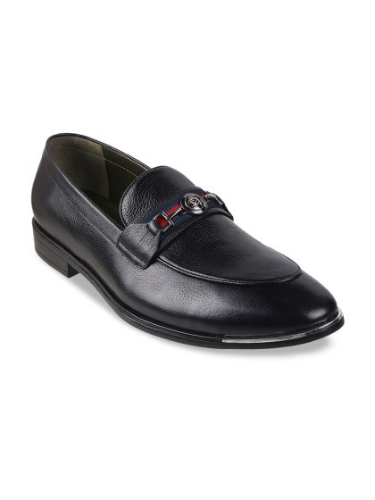 Buy J.FONTINI Men Leather Formal Horse Bit Loafers Formal Shoes