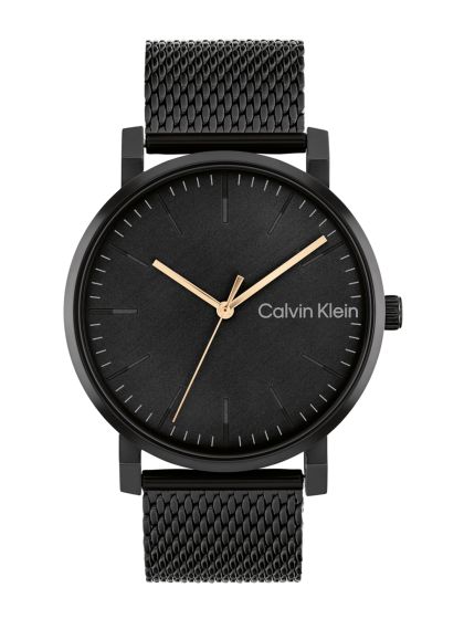 Straps Buy Leather Watch Dial Function Myntra Sport & for | Klein - Multi Analogue Watches Men Men 25200211 21727322 Calvin