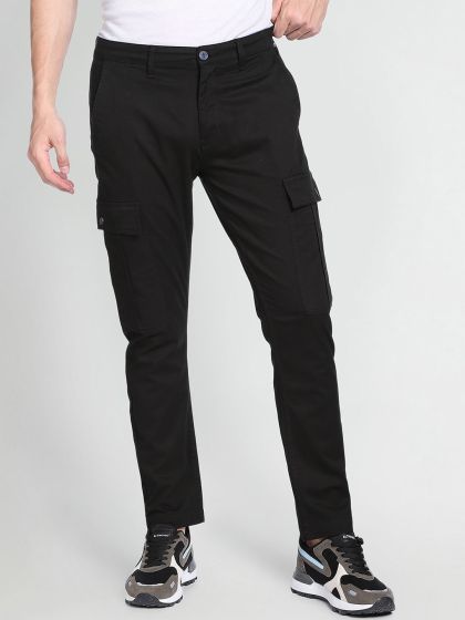 Stretch Slim Fit Twill Cargo Trouser for Men