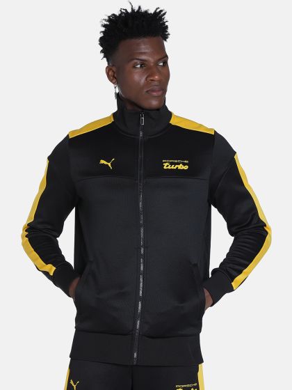 Puma striped hotsell jacket