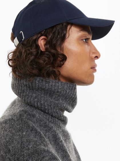 Men - Grey Rib-knit hat - H&M