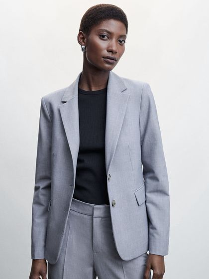Mango boyfriend blazer clearance