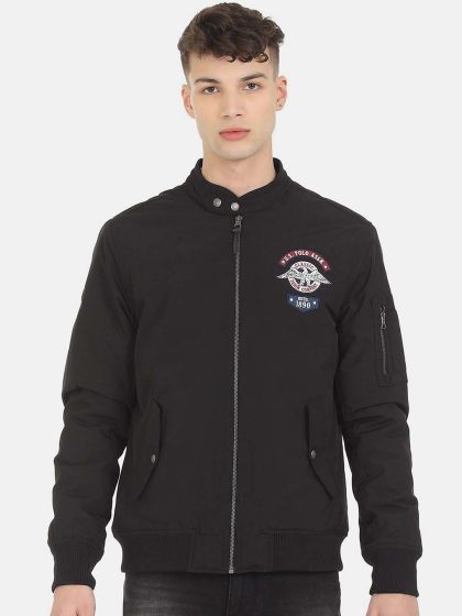 Buy Proline Active Men Black Printed Padded Jacket Jackets for