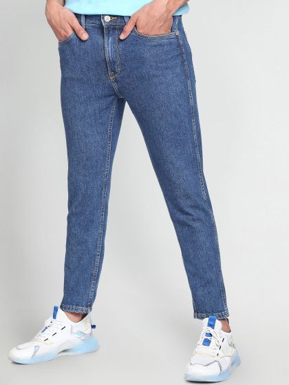Buy Flying Machine Slash Slim Tapered Fit Jeans Jeans for Men