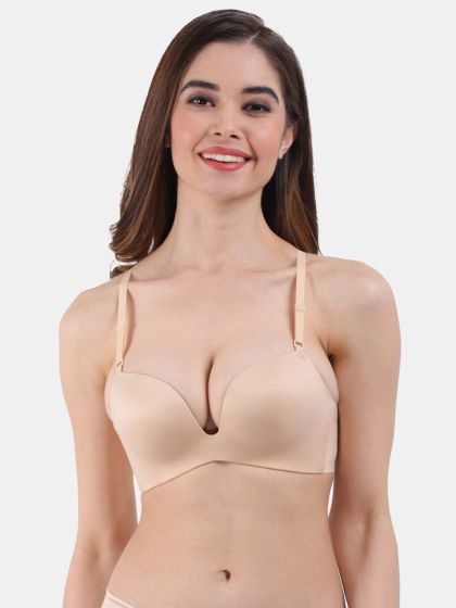Buy Bitz Nude Coloured Solid Non Wired Non Padded Everyday Bra