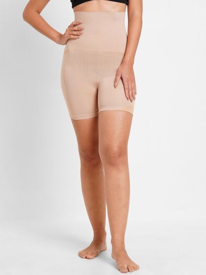 Buy Swee Shapewear Nude Coloured Seamless Low Waist & Short Thigh