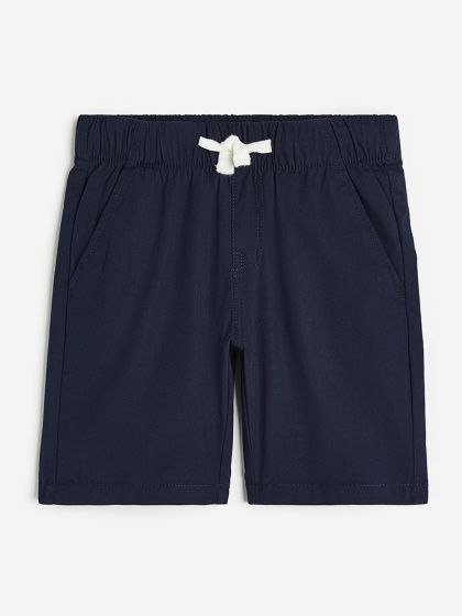 H&m navy cheap blue shorts