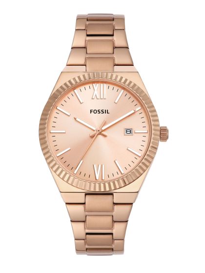 Buy Fossil Women Rose Gold Analogue Watch BQ3036 Watches for