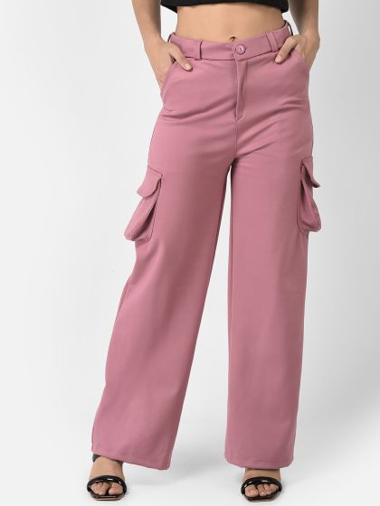 Women's Stretch Woven Tapered Cargo Pants - All in Motion Light Pink  XXL-Short 