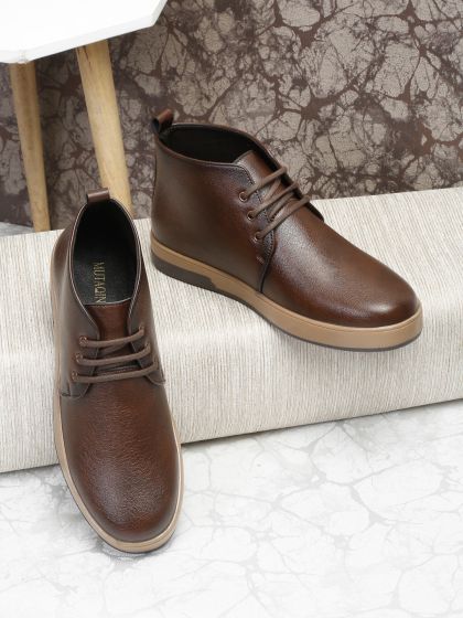 Buy Marks Spencer Men Mid Top Desert Boots Boots for Men