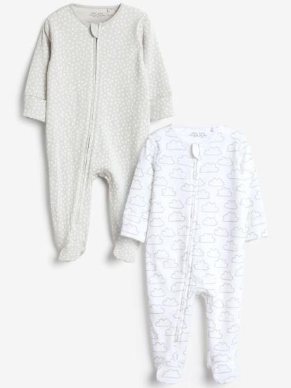 Zipper sleepsuits sales